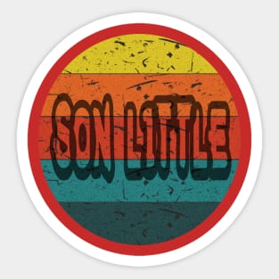 retro Son Little Sticker